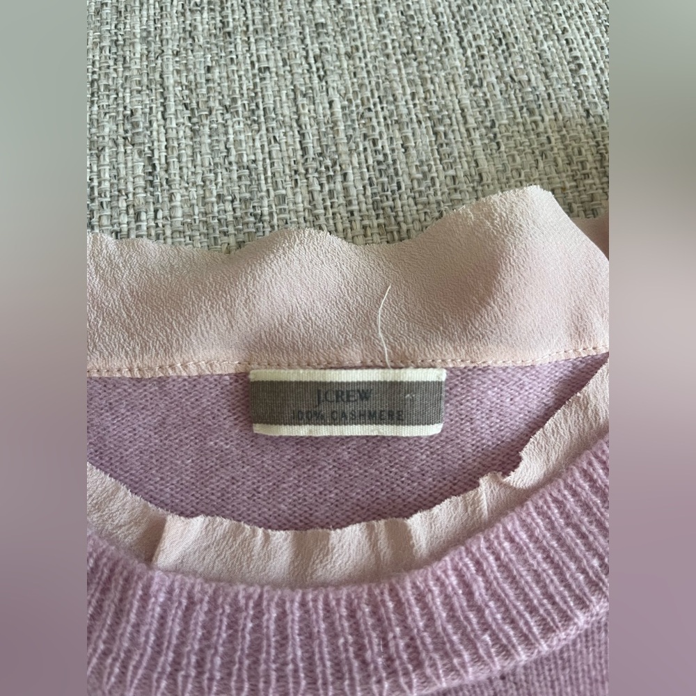 JCrew Italian cashmere sweater, size S, flaw - Picture 3 of 5